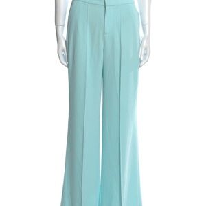 Alice + Olivia Light Blue Wide-Leg Pants